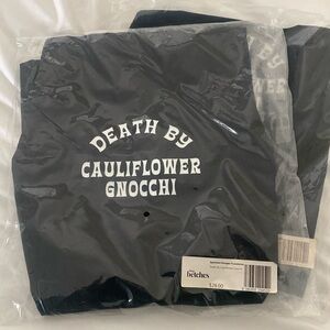 Betches Death by Cauliflower Gnocchi Apron NWT